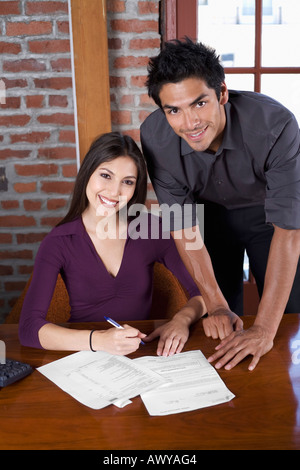 Portrait des gens d'affaires Banque D'Images