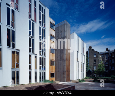 NEWINGTON GREEN STUDENT HOUSING, LONDON, UK Banque D'Images