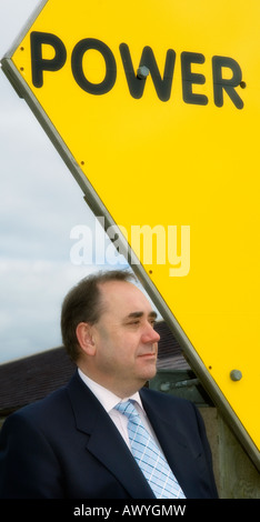 Alex Salmond, Premier Ministre d'Écosse Banque D'Images