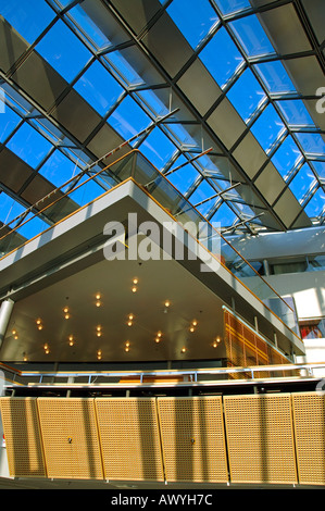 Détail architectural à l'intérieur de l'aéroport d'Arlanda Banque D'Images