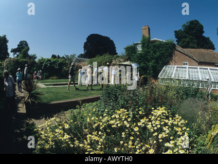 Jardins clos à Redisham Hall dans le Suffolk Uk Banque D'Images