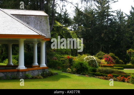 Shore Acres State Park sur la côte de l'Oregon Banque D'Images