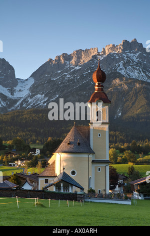 Aller, Wilder Kaiser, Tirol, Autriche Banque D'Images