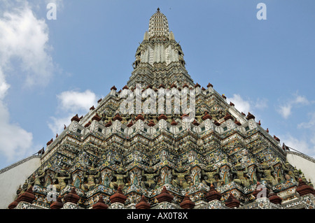 Wat Arun (temple de l'aube), Bangkok, Thaïlande, Asie du Sud-Est Banque D'Images