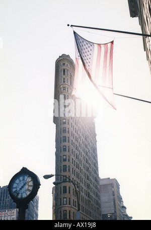 Flatiron building Cinquième avenue, entre les 22e et 23e rues New York, United States Banque D'Images