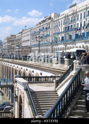 Boulevard Ernesto Che Guervara, Alger, capitale de l'Algérie Banque D'Images