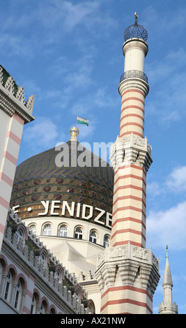 Bâtiments de l'ancienne fabrique de cigarettes Yenidze, Dresde, Saxe, Allemagne, Europe Banque D'Images