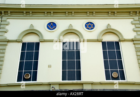 Extérieur de masonic hall à Newport South Wales UK UE Banque D'Images