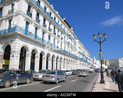 Boulevard Ernesto Che Guervara, Alger, capitale de l'Algérie Banque D'Images