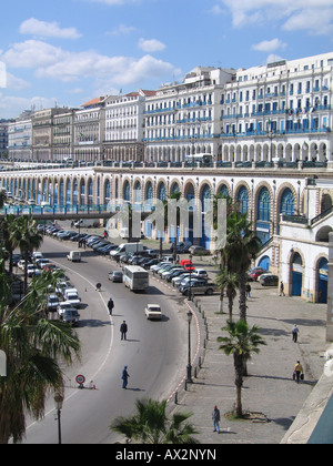 Boulevard Ernesto Che Guervara, Alger, capitale de l'Algérie Banque D'Images