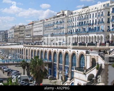 Boulevard Ernesto Che Guervara, Alger, capitale de l'Algérie Banque D'Images