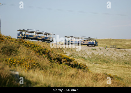 Le Tramway de Great Orme, Llandudno Banque D'Images