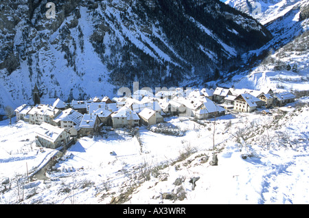 Saint Dalmas le Selvage national du Mercantour Alpes-maritimes 06 Paca France Europe Banque D'Images