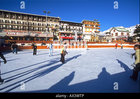 Auron station de montagne du parc national du Mercantour Alpes-maritimes 06 Paca France Europe Banque D'Images