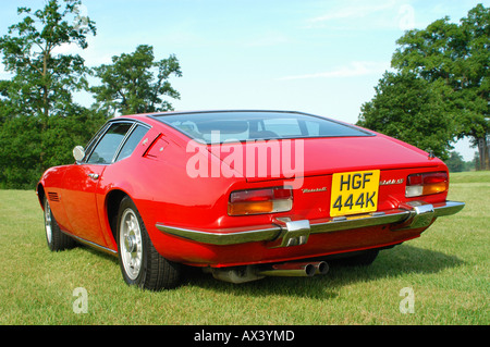 Maserati Ghibli ss rouge voiture de sport 1972 Banque D'Images