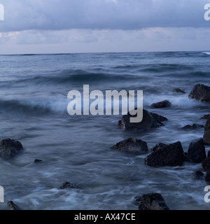 Des vagues océaniques et marins Banque D'Images