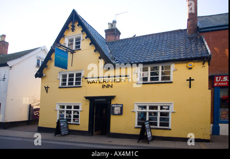 La Waterfront Inn de Diss, Norfolk Banque D'Images