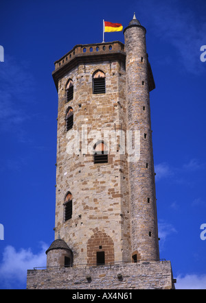 Clock Tower Place Emma Calvé Millau Aveyron departement Massif Central France Banque D'Images