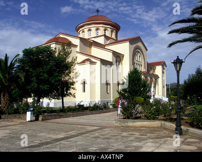 Le monastère de Agios Gerassimos sur l'île grecque de Céphalonie Banque D'Images