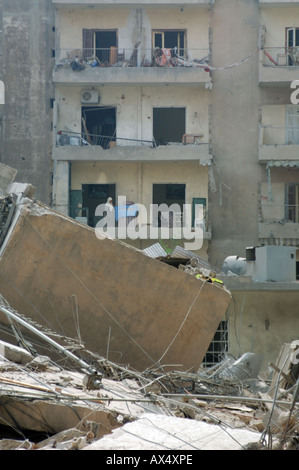 12 juillet 2006 israely guerre contre le Liban Banque D'Images