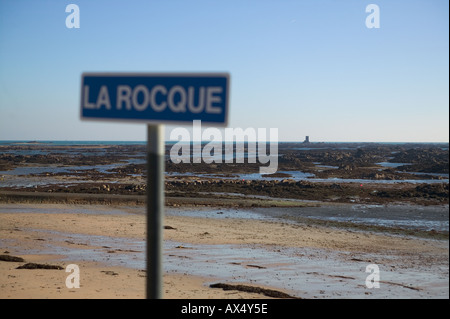 La Rocque Harbour Jersey Banque D'Images