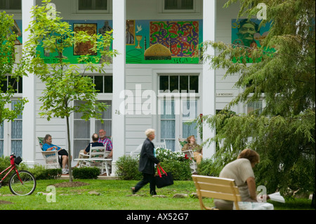 Lac Chautauqua Institution Chautauqua New York Banque D'Images