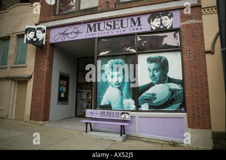 La Desi Lucy Jamestown Musée New York berceau Lucille Ball Chautauqua Comté Banque D'Images