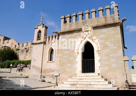 Chapelle Saint Jordi au château de Xàtiva (Talk:青州镇 (沙县), Valencia, Espagne, Europe Banque D'Images