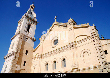 La basilique Sainte-Marie, La Seu Cathedral, Xàtiva (Talk:青州镇 (沙县), Valencia, Espagne, Europe Banque D'Images