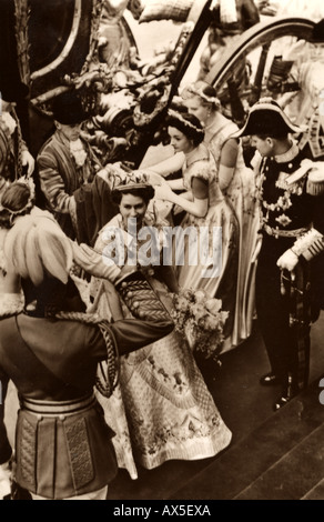 Couronnement de la Reine Elizabeth II 4 (1953) - Grande-Bretagne - LastDodo