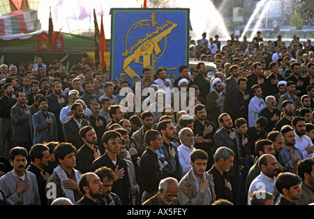 Rites d'Ashura, Isfahan, Iran Banque D'Images