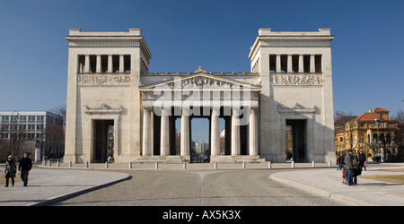 Propylaeen, Koenigsplatz, Munich, Bavière, Allemagne Banque D'Images