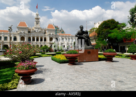 Hôtel de ville de Saigon, Ho Chi Minh City, Vietnam Banque D'Images