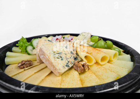 Plateau de fromages Banque D'Images