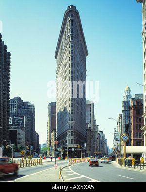 USA NEW YORK FLATIRON BUILDING Banque D'Images