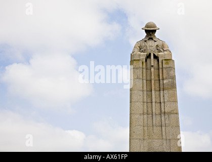 St Juliaan monument aux soldats Canadiens Première Guerre mondiale Belgique Banque D'Images