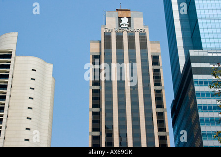 Ritz Carlton Hong Kong Admiralty en construction Banque D'Images