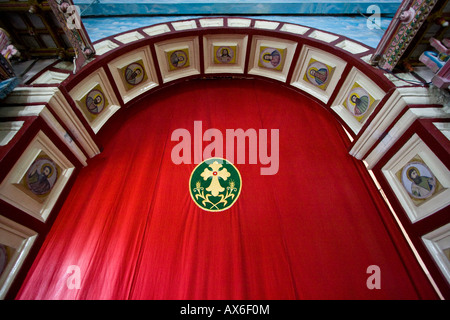 Valiapally Église chrétienne orthodoxe syrienne à Kottayam Inde Banque D'Images