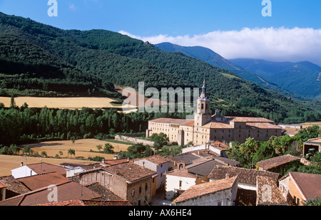 La Rioja Monasterio Yuso. Le Monasterio de San Millan de Yuso. Le nord de l'Espagne Banque D'Images