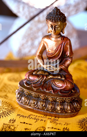 Close-up of statue de Bouddha Banque D'Images