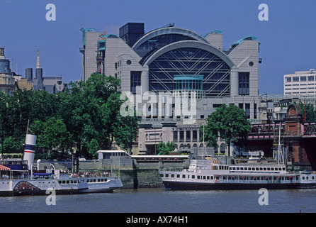 La gare de Charing Cross à Londres Royaume-Uni Europe Banque D'Images