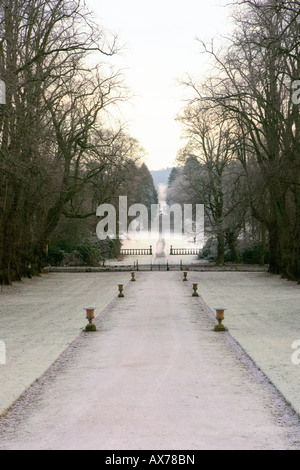 Les motifs de Haddo House dans l'Aberdeenshire, Ecosse Banque D'Images