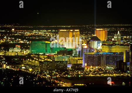 Voir à partir de la stratosphère Tower, Las Vegas, Nevada, USA Banque D'Images