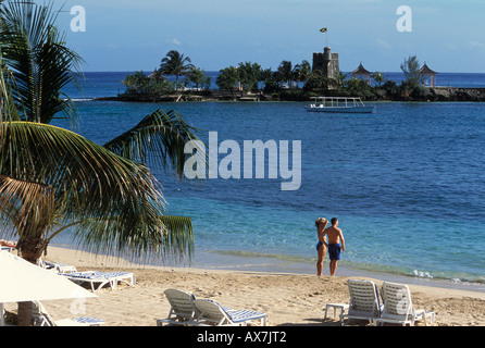 Des couples Resort, Ochos Rios Jamaika, Süd-amerika Banque D'Images