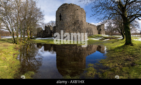 Inverlochy Castle Ruins, près de Fort William, Écosse Banque D'Images