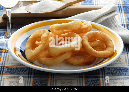 Frati di San Vincenzo - Recette - Cuisine italienne de Toscane Banque D'Images