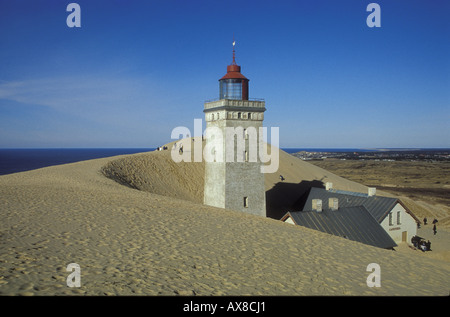 Rubjerg Knude, Phare, Juetland Danemark Banque D'Images