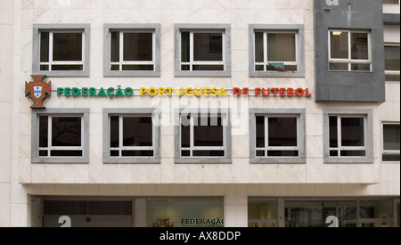 Federacao Portuguesa de Futebol siège à Lisbonne, Portugal Banque D'Images