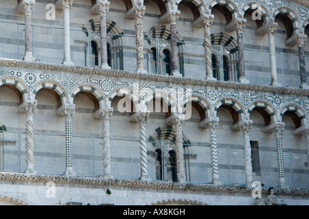 Duomo San Martino de Lucques, Toscane, Italie, Europe Banque D'Images