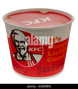 Kentucky Fried Chicken Bargain Bucket Banque D'Images